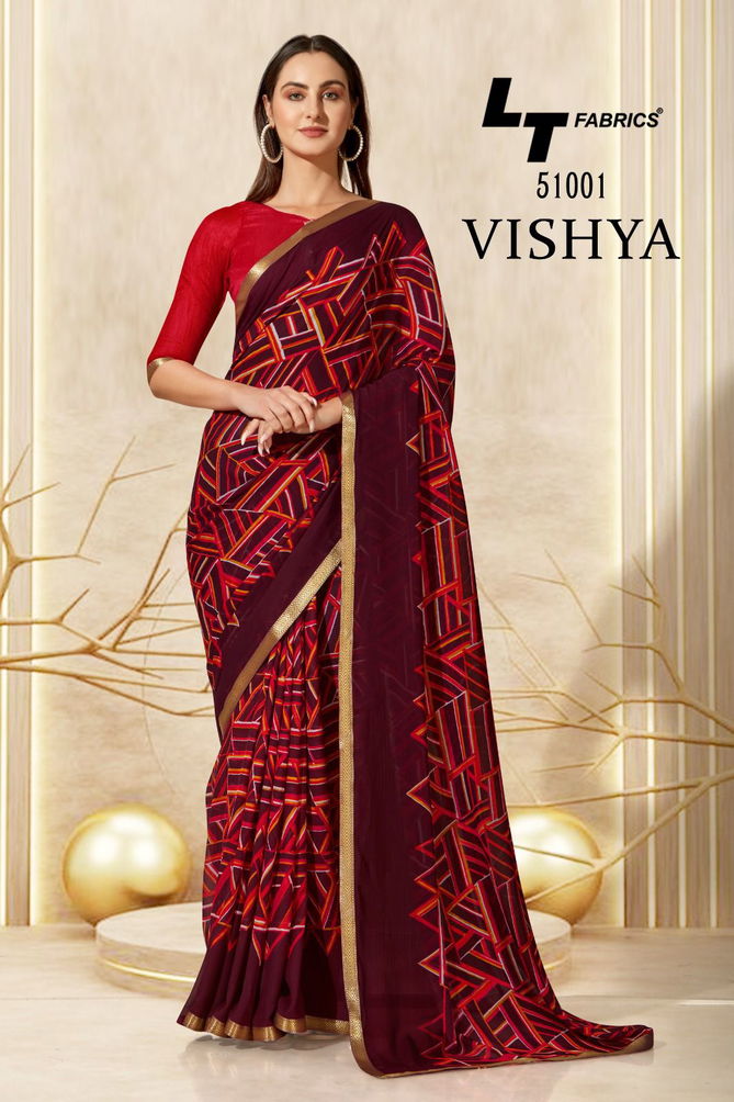 Vishya By Lt 51001-51010 Daily Wear Sarees Catalog